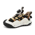 Zapatilla deportiva para niño con malla transpirable y cierre de disco giratorio - 28 / Beige Marrón