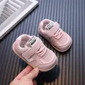 Atmungsaktive rosa Baby-Lauflernschuhe mit weicher rutschfester Sohle - Rosa