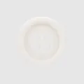 High-end cream white four-hole decorative resin button for stylish clothing tops - 4-Hole Round Edge Shape / 11.5mm / Natural