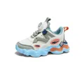 Baskets sport enfant blanc et bleu avec système de fermeture à bouton rotatif - 28 / Beige Vert