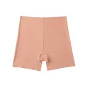 High-quality seamless tummy control shaping shorts in nude peach color for women - S / Bottoms / Nude