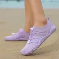 Light purple breathable water shoes for women, quick-dry barefoot beach shoes for yoga - 35 / Light Purple