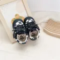 Baby-Lauflernschuhe mit klassischem schwarz-weißem Schachbrettmuster und weicher Sohle - Größe 12.0 (12cm) / Schwarz (Schachbrettmuster)