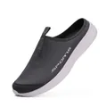 Sneaker sportiva slip-on traspirante grigio scuro per uso quotidiano casual all'aperto - Grigio scuro