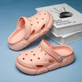 Zoccoli da giardino rosa per bambini con suola antiscivolo per spiaggia e mare - Rosa