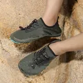 Outdoor quick-dry water shoes in army green with breathable mesh and non-slip sole - 35 / Army Green