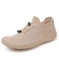 Scarpe a piedi nudi minimaliste traspiranti color cachi per viaggi all'aperto e uso quotidiano - 36 / Albicocca (D030)