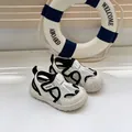 Détail de chaussures de marche bébé en mesh respirant avec bout protecteur - Taille 24 (Longueur intérieure 15.5cm, Convient pour longueur de pied 14.5-15cm) / Noir