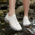 Lichtgewicht witte sneldrogende waadschoenen voor wandelen, het strand en zwemmen - 35 / Wit