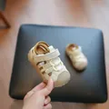 Beige und braune atmungsaktive Baby Funktionssandalen für Lauflernschuhe Komfort - Beige