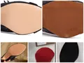 Detailed view of different sole materials and colors for dance sandals - 45 / Customized Sole