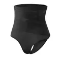 Perizoma modellante a vita alta con pannelli a compressione incrociata nero - Taglia S / Pantaloni e gonne / Nero