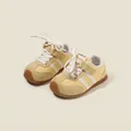 Zapatos de andar amarillos para niños pequeños con puntera anticolisión y suela antideslizante - 1987 Amarillo