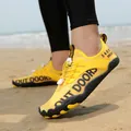 Professional bright yellow quick-dry water shoes for outdoor hiking and swimming - 35 / Yellow