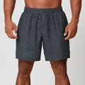 Pantaloncini sportivi da uomo a rapida asciugatura grigio scuro, ideali per corsa e fitness - Grigio Antracite