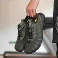 Zapatos de agua verde oliva de secado rápido con suela blanda antideslizante para playa - 35 / Verde Militar