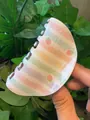 Pinza per capelli a righe pastello con simpatico motivo a fragola per uno stile elegante - righe arcobaleno