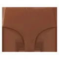 Nahtlose Damenunterwäsche aus Eisseide mit hoher Taille in klassischem braunen Stil - Skin brown