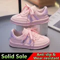 Stylish pink and purple German training sneakers for women, casual board shoes - 26 / Pink