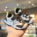 Chaussures de sport Kinoble à semelle souple pour bébés garçons et filles 0-3 - Size 20 (Inner Length 14cm) / Noir