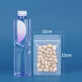 Professional frosted zip-lock plastic food packaging bag 10x15cm for snack storage - Rounded Corner Style / 10*15cm (100 Pieces/Pack)