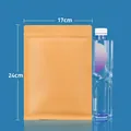 Moisture-proof flat bottom kraft paper self-sealing bag for tea packaging, size 17x24cm - Flat Bottom Style / 17*24cm (25 Silk)