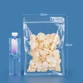 Large 22x32cm transparent self-sealing food storage bag for snacks and tea packaging - Round Corner Transparent / 22x32cm (100 Pieces/Pack)