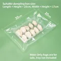 Professional transparent vacuum seal food bag 30x20cm for frozen dumpling packaging - 20*30cm