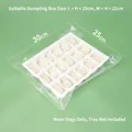 Transparent vacuum sealer bag for frozen food storage, measuring 30x25cm. - 25*30cm