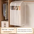 Hanging garment dust cover for closet, 120x60x60cm wide size for coat storage - 60x60x120cm