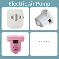 Efficient electric air pump for vacuum compression storage bags in multiple models - Electric Pump / White