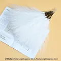 White artificial pampas grass decor, overall length 43cm for wedding and home decor - White