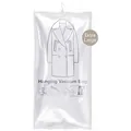 Extra large hanging vacuum storage bag for clothing protection and coat organization - PET Material Hanging Bag (125x70cm)