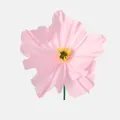 Detailed close-up of a handmade pink crepe paper poppy flower for DIY home decor - Pink (50cm Flower Head)