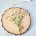 Colorful artificial foam berry branches for home decoration and floral arrangements. - Berry Twig