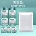 Melkwitte vacuüm opbergzak voor dekbedden en kleding met diverse afmetingen opties - 50*35 / Melkwit
