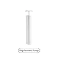 Standard white manual hand pump for vacuum storage and compression bags accessory - Plastic Rod Hand Pump