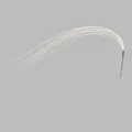 Detailed view of artificial golden silk grass spray for wedding and stage decoration. - Colorful White