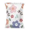 Vacuum storage bag with colorful floral pattern for efficient clothes and quilts packing - Small 70*50cm / Floral Pattern