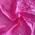 Detailed texture of bright pink crinkled paper for DIY floral and wedding crafts. - Rose Red