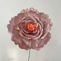 Grosse künstliche Samt Pfingstrose Blume Hochzeit Schaufenster Deko Fotografie Requisite - Rosa