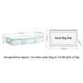 Large capacity underbed storage bag 105x45x15.5cm with internal vacuum compression bag - Extra Large (105x45x15.5cm)