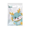 Translucent vacuum storage bag with cute cartoon dragon print for clothes - Small 70*50cm / Cartoon Dragon