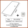 Großer Vakuum-Aufbewahrungsbeutel 100x220cm für Matratze mit Elektropumpe - Beutel + Elektropumpe / 100x220cm (1er-Pack)