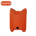 Airtight orange grid compression storage bag for clothes and luggage - Corded Electric Pump / Orange Plaid