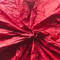 Detailed texture of red crepe paper for DIY flower making and handicraft crafts - Dark Red