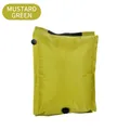 Thickened airtight vacuum storage bag in mustard green for clothes - Corded Electric Pump / Mustard Green
