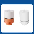Pompe à vide électrique puissante pour sacs de compression en blanc et orange - Pompe Électrique