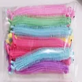 Close-up of 12-pack colorful llama-shaped stretchy sensory fidget toys in plastic wrap - Unicorn Style / 12 Pieces Per Pack