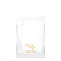White vacuum storage bag featuring a golden kangaroo logo and air valve - Large 70*90 / White